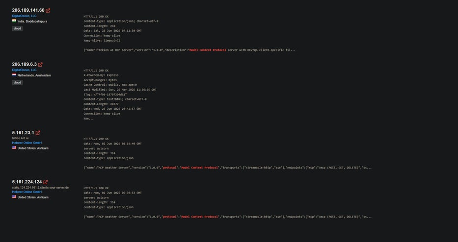 How to Find an MCP Server with Shodan