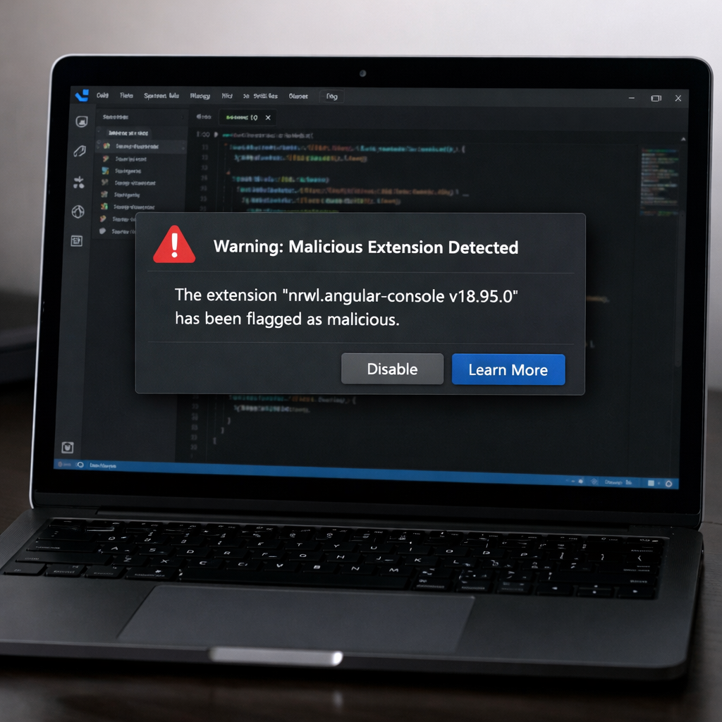 GitHub Supply Chain Breach: Nx Console 18.95.0 (Analysis)